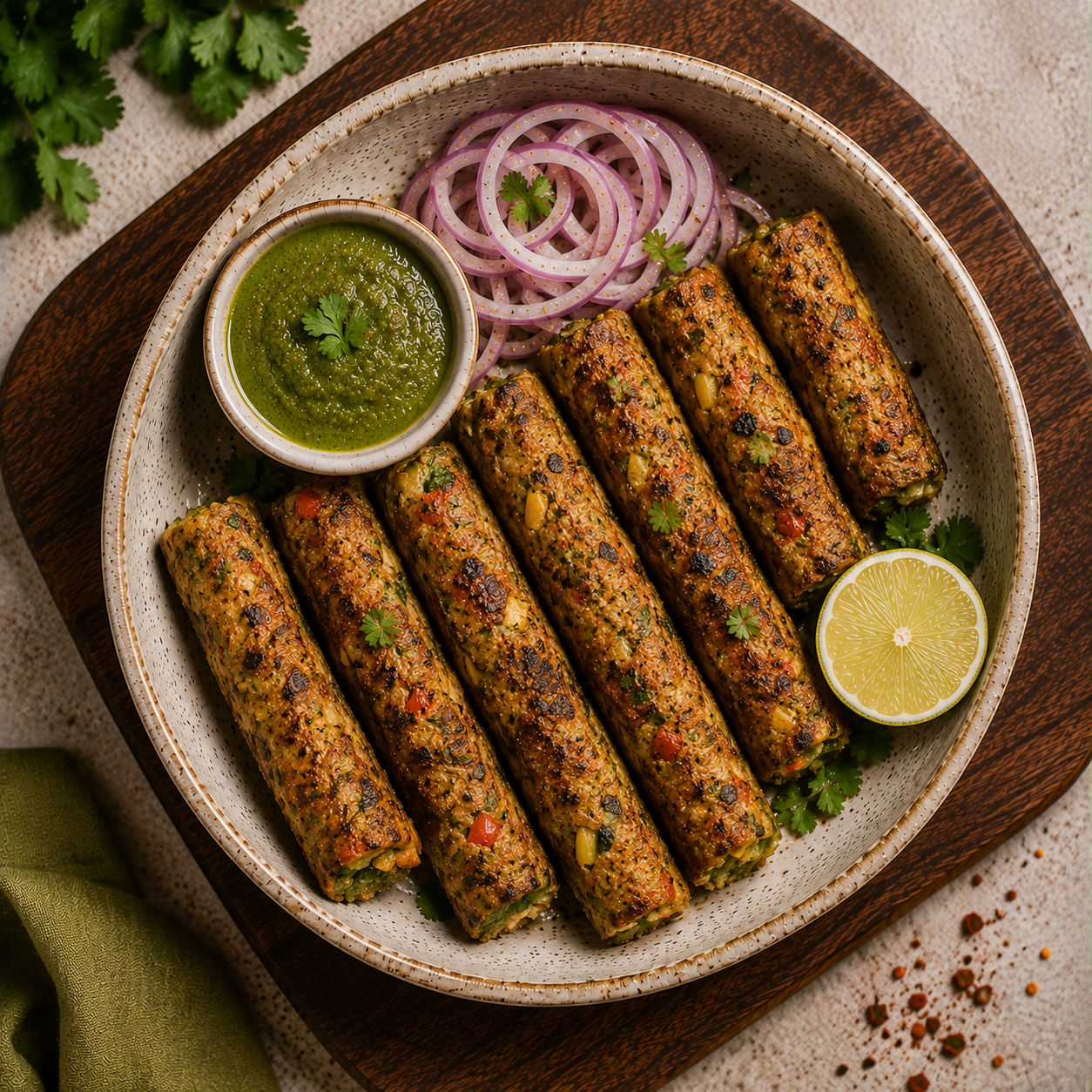 Veg Seekh Kebab